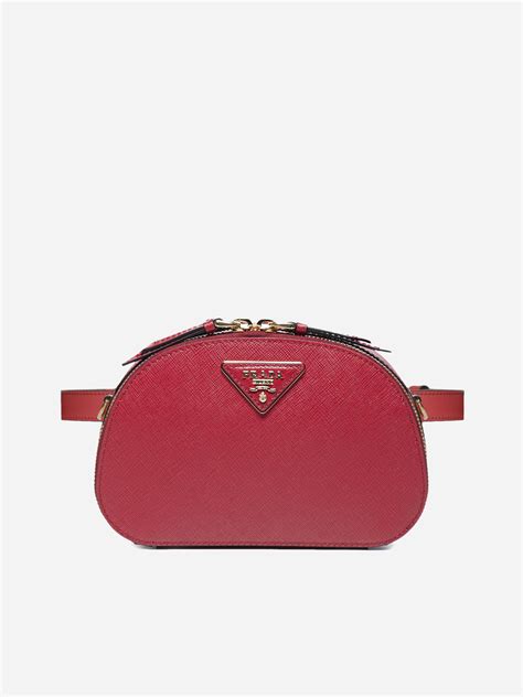 prada fanny pack red